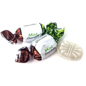 Arcor Chocolate Filled Mints Premium Hard Candy, Bulk Pack, 2Lbs