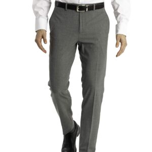 Calvin Klein Men's Skinny Fit Stretch Dress Pant, Light Gray, 3029