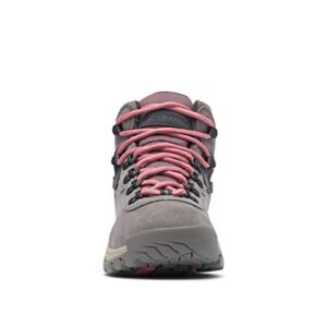 Columbia Women's Newton Ridge Plus Waterproof Amped, Stratus/Canyon Rose, 8.5