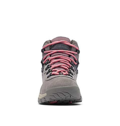 Columbia Women's Newton Ridge Plus Waterproof Amped, Stratus/Canyon Rose, 8.5