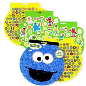 Sesame Street Shaped Sticker Book | Cookie Monster | Over 300 Themed Stickers