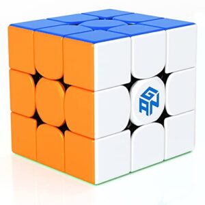 gan 356 r s, 3x3 speed cube gans 356rs magic cube non-magnetic (stickerless)