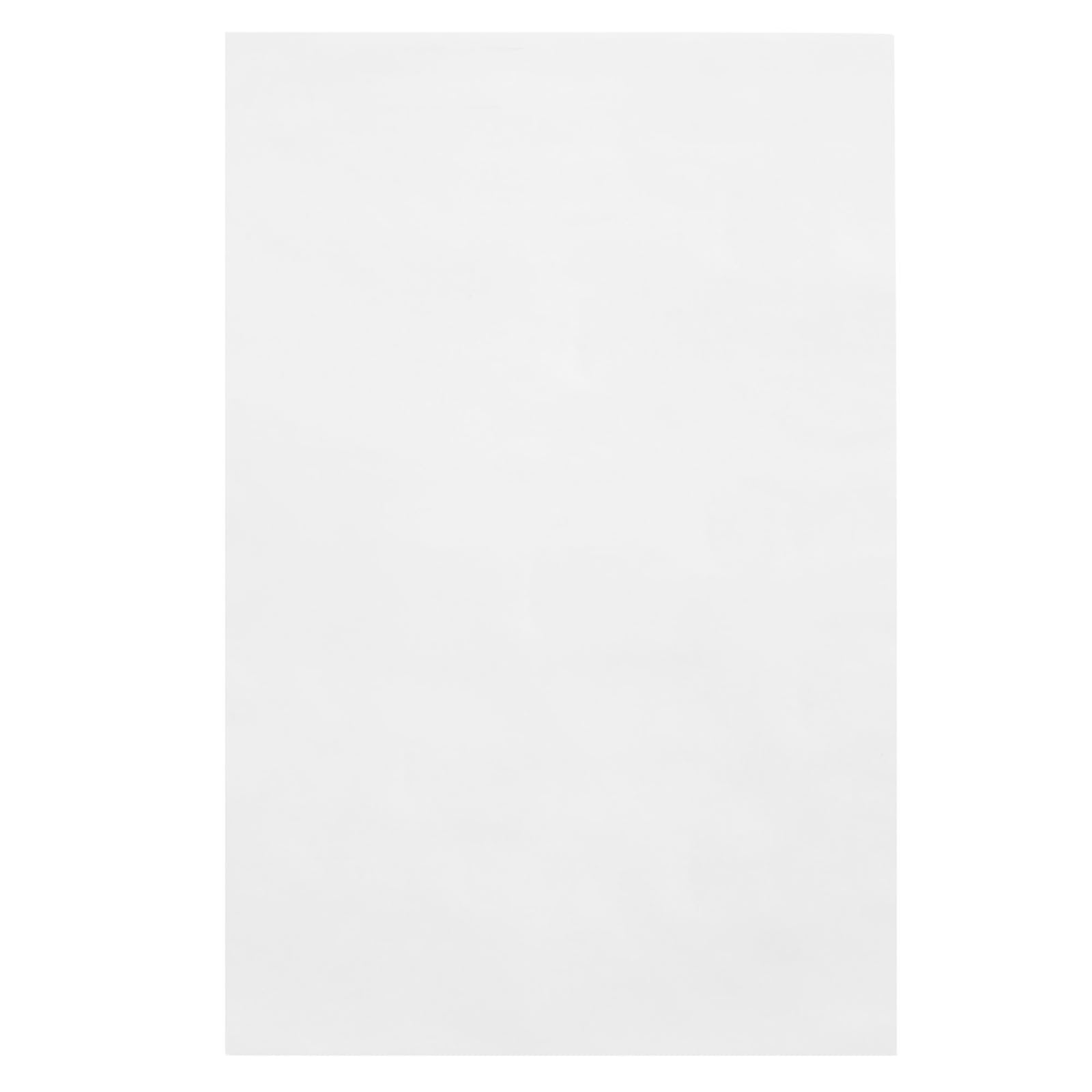 Paper Junkie 50 Sheets Tracing Paper Pad for Drawing, Translucent 11x17 Vellum for Blueprints, Crafts (White)