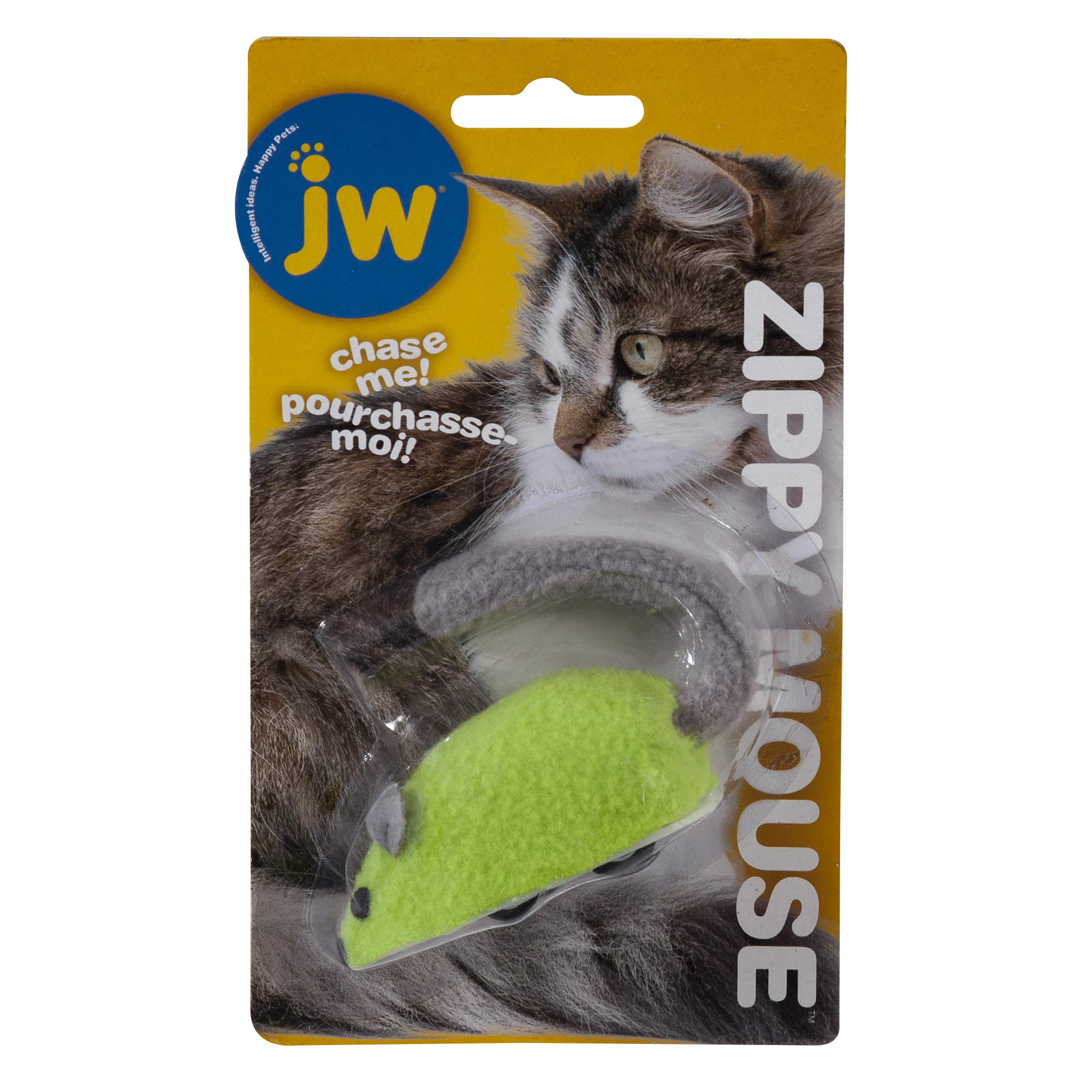 JW Cat Zippy Mouse Toy