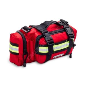 elite bags rescue waist kit – waist pack | functional and comfortable | elite bags (red)