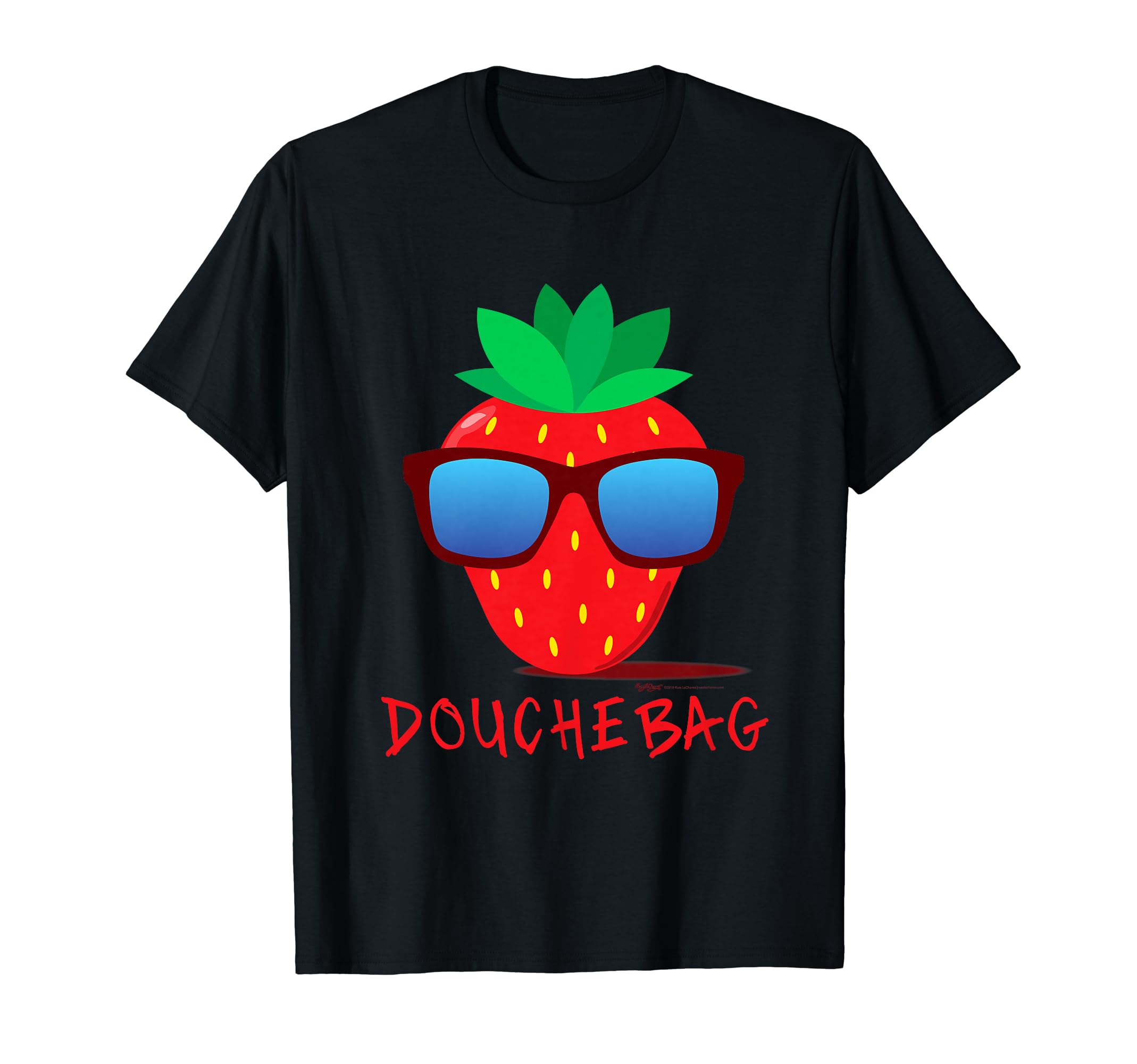 Strawberry In Sunglasses Douchebag T-Shirt