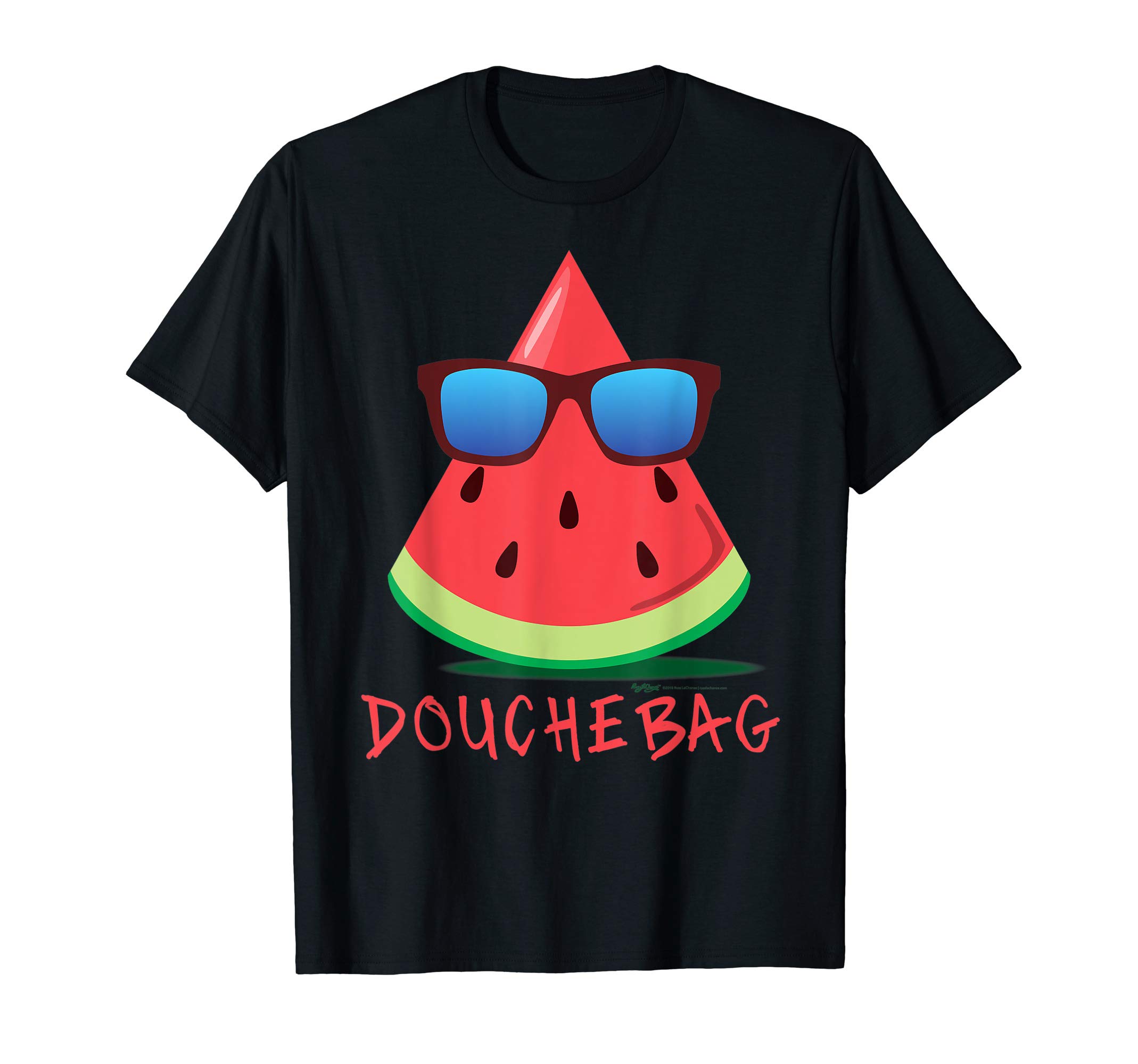 Watermelon In Sunglasses Douchebag T Shirt