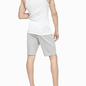 Calvin Klein Men's Cotton Classics 5-pack Tanks, 3 White/2 Grey Heather, Medium