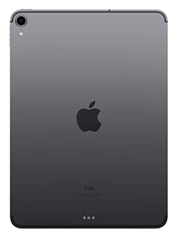 Apple iPad Pro 2018 (11-inch, Wi-Fi + Cellular 64GB) - Space Gray (Renewed)