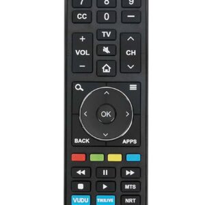 EN3R39H Replaced Remote fit for Hisense Smart 4K LED TV LC-55Q7030U 55H6E 55EU6070 55H6080E 55R6000 55R6000E 55R7E 55R6E 55R6040E 55R6000E 49H6E 65H6E 65R6070E LC-55Q620U LC-55Q7040U LC-55Q7000U 55H6E