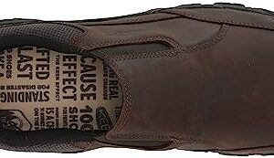 KEEN Men's Targhee 3 Slip On Shoes, Dark Earth/Mulch, 13