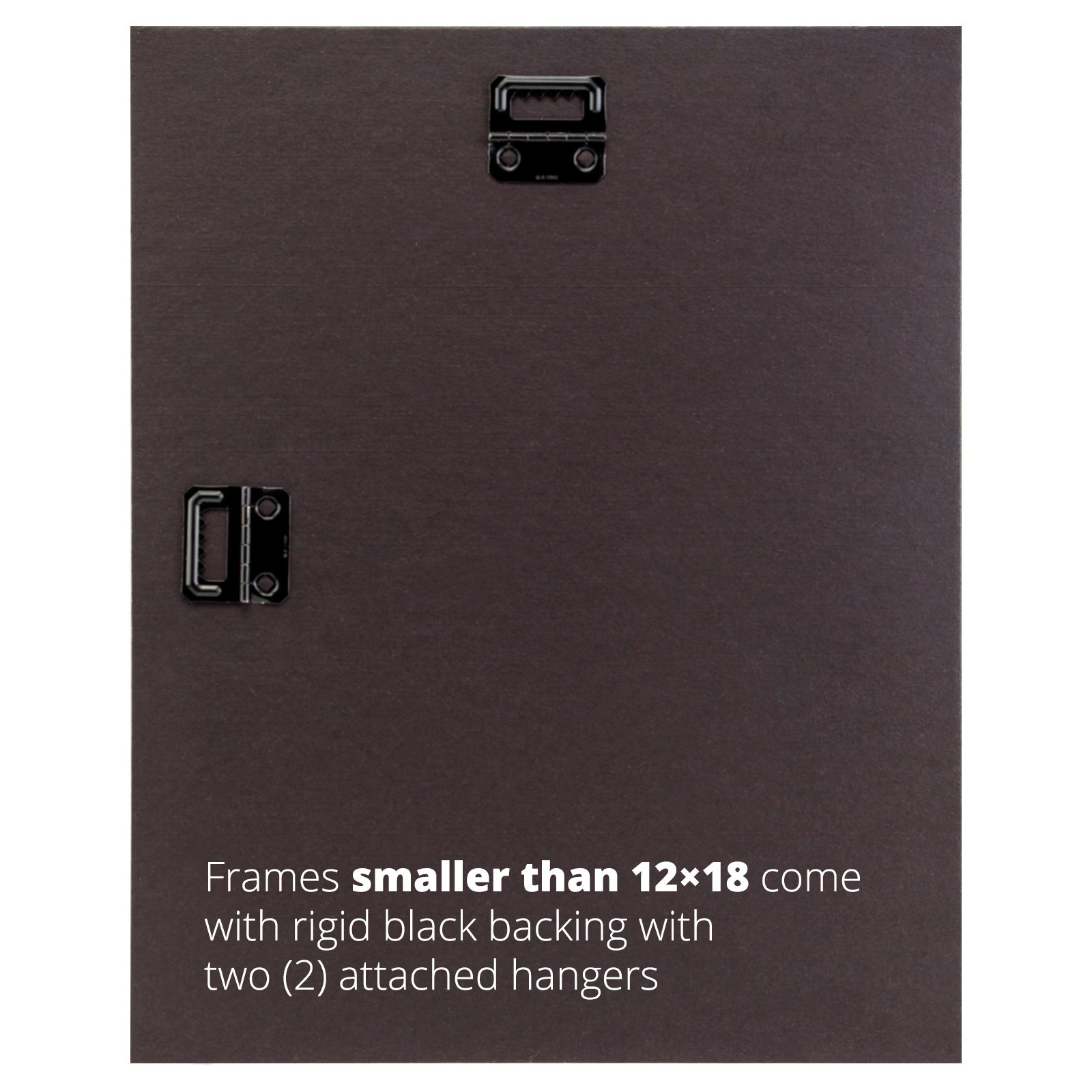 Craig Frames Potomac, 11 x 14 Inch American Walnut Brown Picture Frame Matted to Display an 8 x 10 Inch Photo