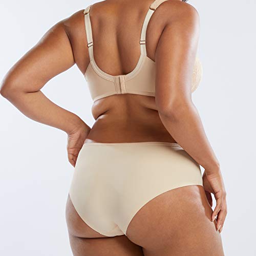 Savage X Fenty, Women's, Curvy Microfiber Hipster, Honey Nude, 2X