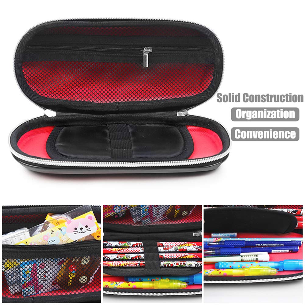 Supercar Pencil Case EVA Car Pen Pouch Stationery Box Anti-Shock for School Students Teens…