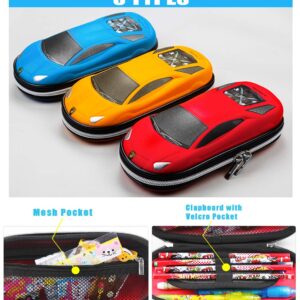 Supercar Pencil Case EVA Car Pen Pouch Stationery Box Anti-Shock for School Students Teens…