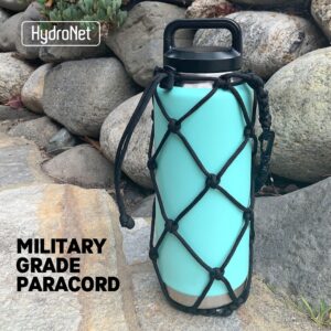 Gearproz Handle for YETI Rambler Bottles - Paracord Handle and Sling - from America's No. 1 in Water Bottle Carriers and Accessories - Prevents Dropping and Dents