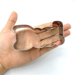 LILIAO BOO Cookie Cutter for Halloween - 4 x 2 inches - Stainless Steel