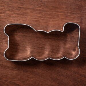 LILIAO BOO Cookie Cutter for Halloween - 4 x 2 inches - Stainless Steel