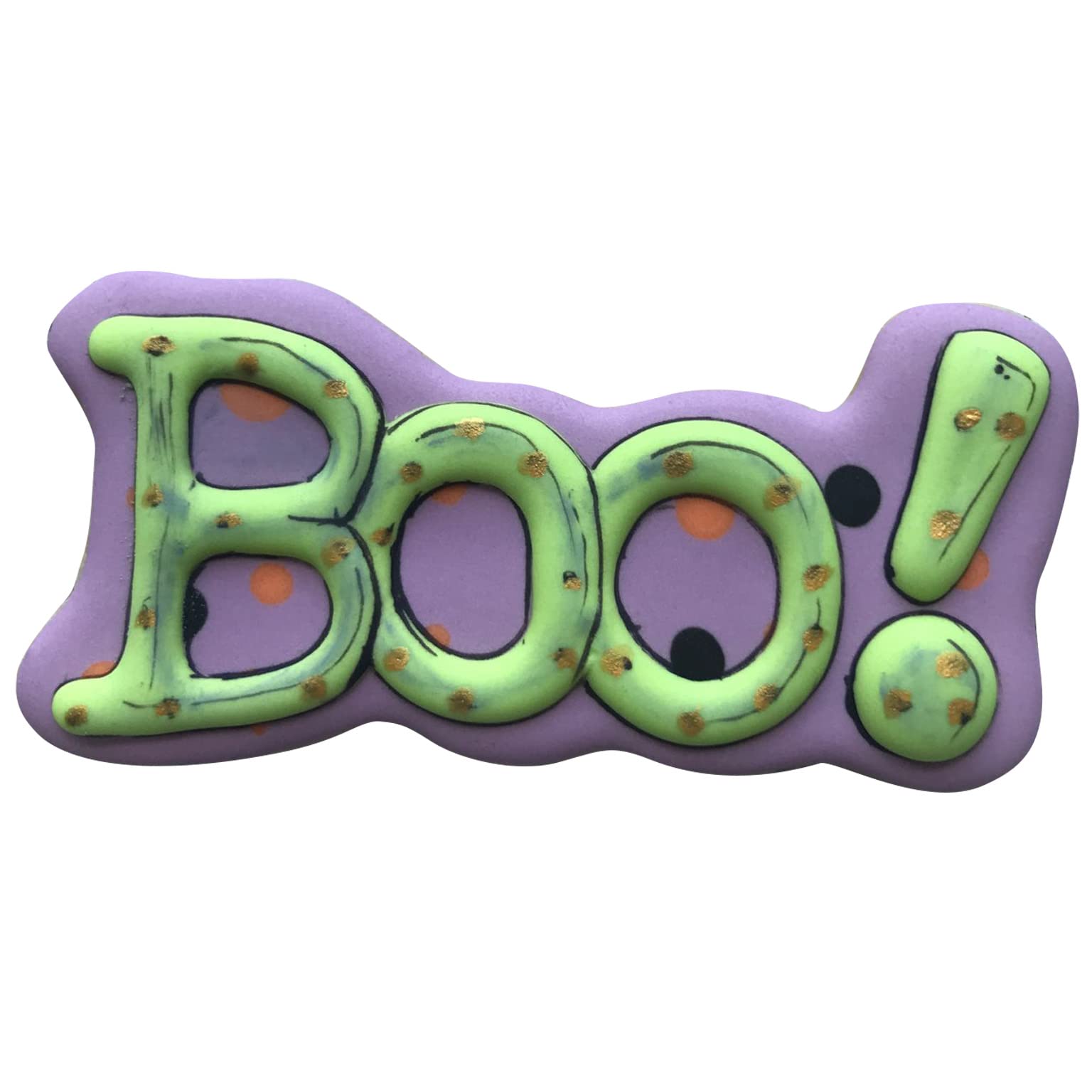 LILIAO BOO Cookie Cutter for Halloween - 4 x 2 inches - Stainless Steel