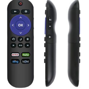 Replaced Remote fit for Hisense Roku TV 32H4D H4 series 40H4D 43H4D 50H4D 55H4D 55R7E 65R6070E 65R7E1 40H4F 43R7E 50R7E 32H4E1 55R6E 60R5800E 50R6E 65R6E1 32H4030F 40H4030F 43R6E 43H4030F 55R60