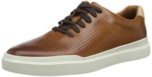 cole haan men's grandpro rally sneaker, british tan/ivory, 12