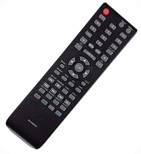 EN-83804H TV Remote Control Replaced for Hisense HD 32H3080E 32H3308 32H3D 40EU3000 40H3080E 40H3D 43H3080E 43H3D Hisense Televisions