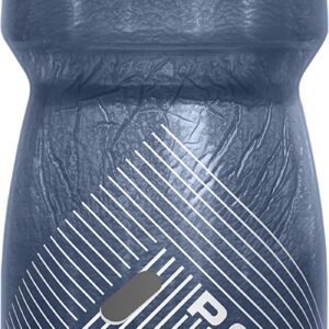 CamelBak Podium Chill Insulated Bike Water Bottle - Easy Squeeze Bottle - Fits Most Bike Cages - 24oz, Navy Perforated