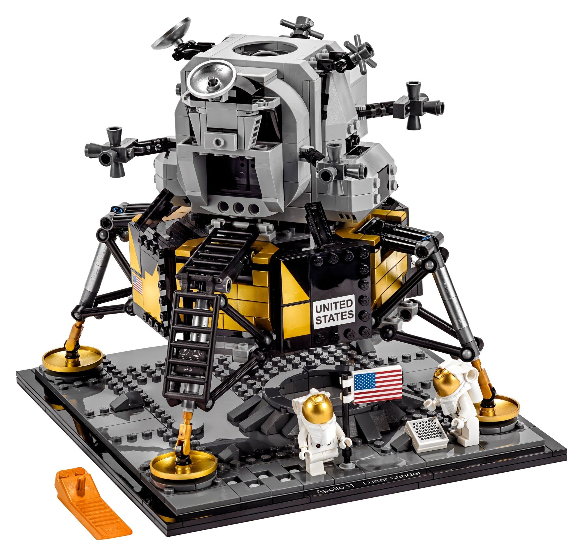 LEGO Creator Expert NASA Apollo 11 Lunar Lander 10266 Building Toy Set for Ages 16+ (1087 Pieces)