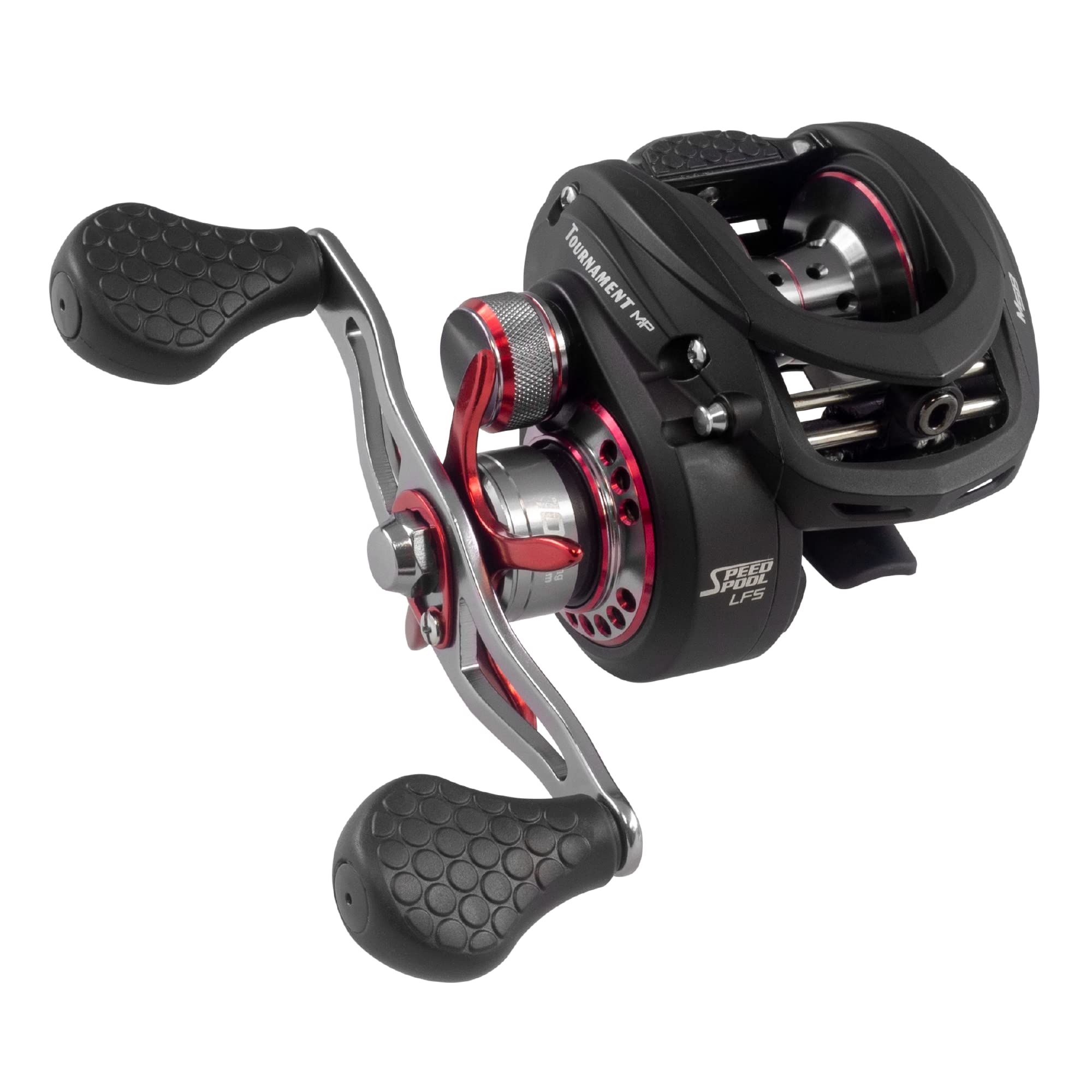 Lew's Tournament MP Baitcast Fishing Reel, Right-Hand Retrieve, 7.5:1 Gear Ratio, 10 Bearing System with Stainless Steel Double Shielded Ball Bearings