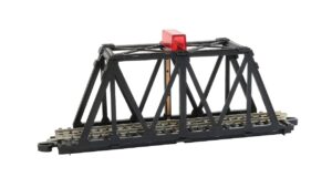 bachmann trains - e-z track blinking bridge - n scale (44873), black small