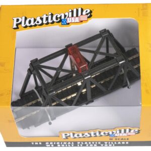 Bachmann Trains - E-Z Track Blinking Bridge - N Scale (44873), Black Small