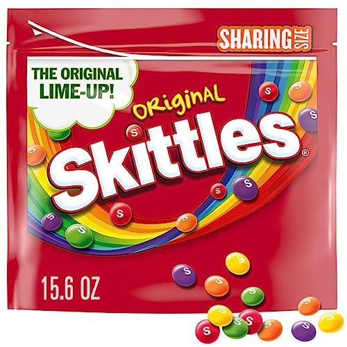 SKITTLES Original Chewy Summer Candy Sharing Size, 15.6oz