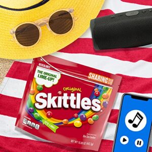 SKITTLES Original Chewy Summer Candy Sharing Size, 15.6oz