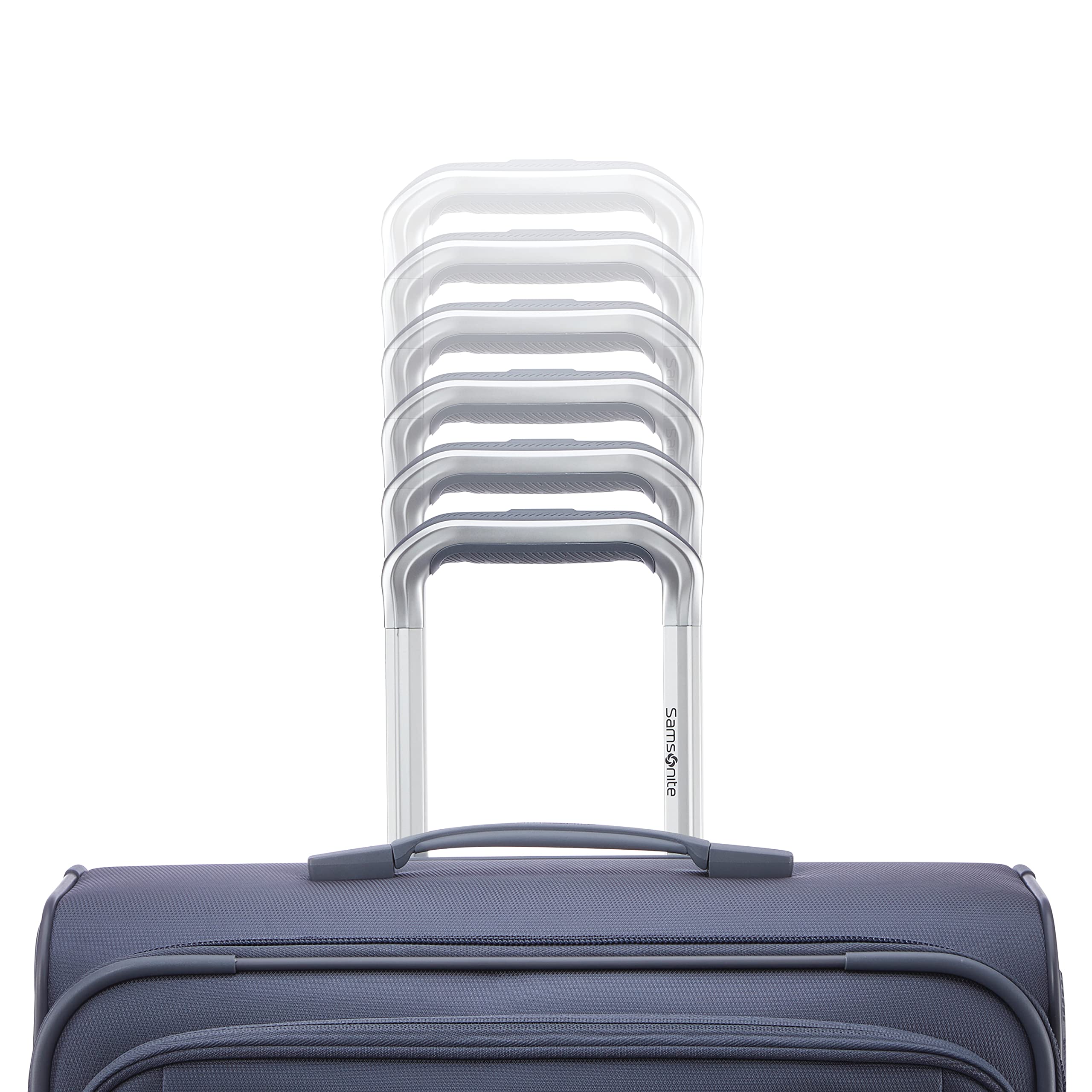 Samsonite Ascentra Softside Luggage, Carry-On Spinner, Slate