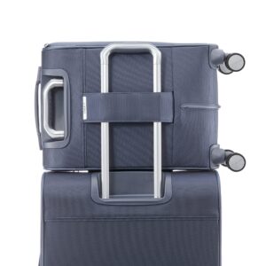 Samsonite Ascentra Softside Luggage, Carry-On Spinner, Slate