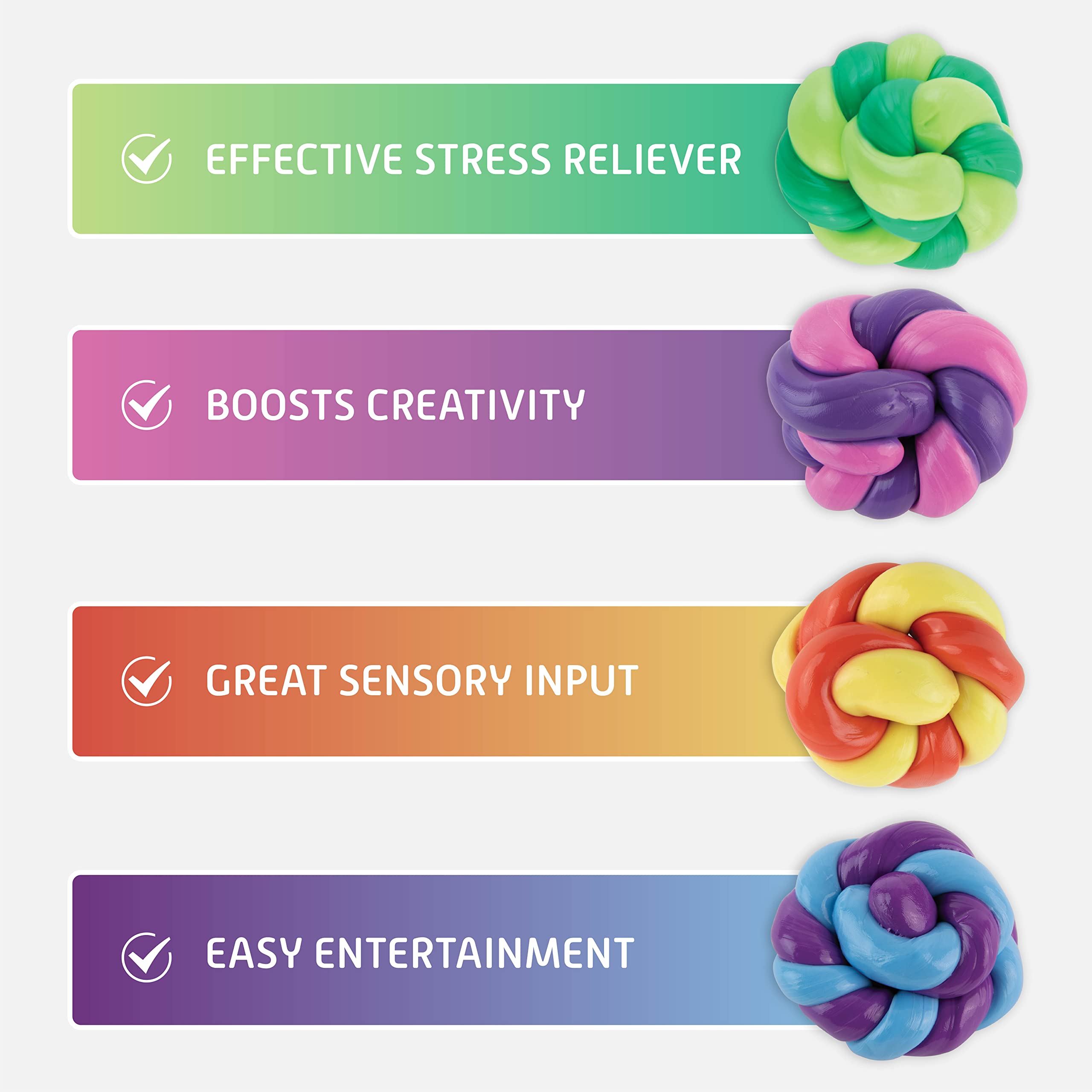 Color Changing Putty Fidget Toy for Kids Stress Relief and Therapy and Great ADHD Fidget Putty Toy That Changes Colors