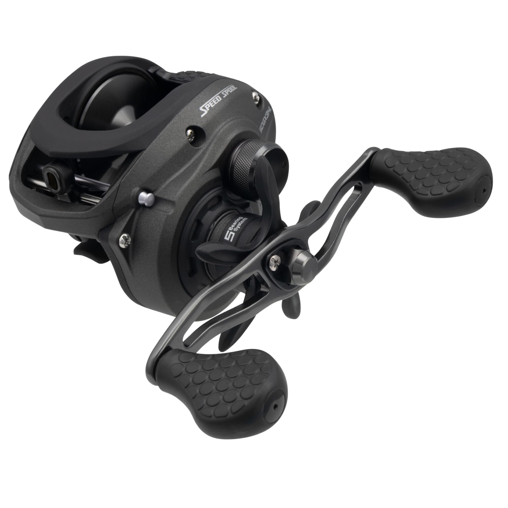 Lew's SuperDuty GX3 Baitcast Fishing Reel, Left-Hand Retrieve, 6.5:1 Gear Ratio, 5 Bearing System with Stainless Steel Double Shielded Ball Bearings