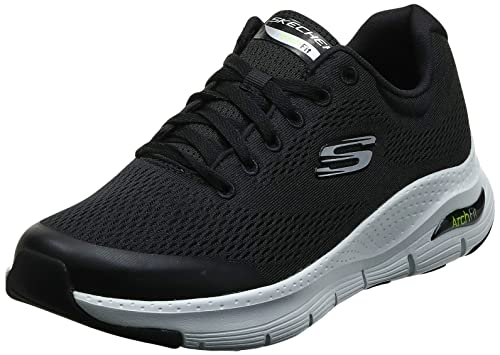 Skechers Men's Arch Fit Blk-red 11 WW US