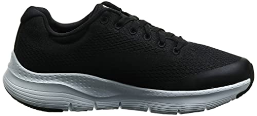 Skechers Men's Arch Fit Blk-red 11 WW US