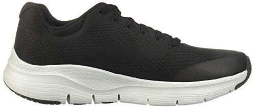 Skechers Men's Arch Fit Blk-red 11 WW US