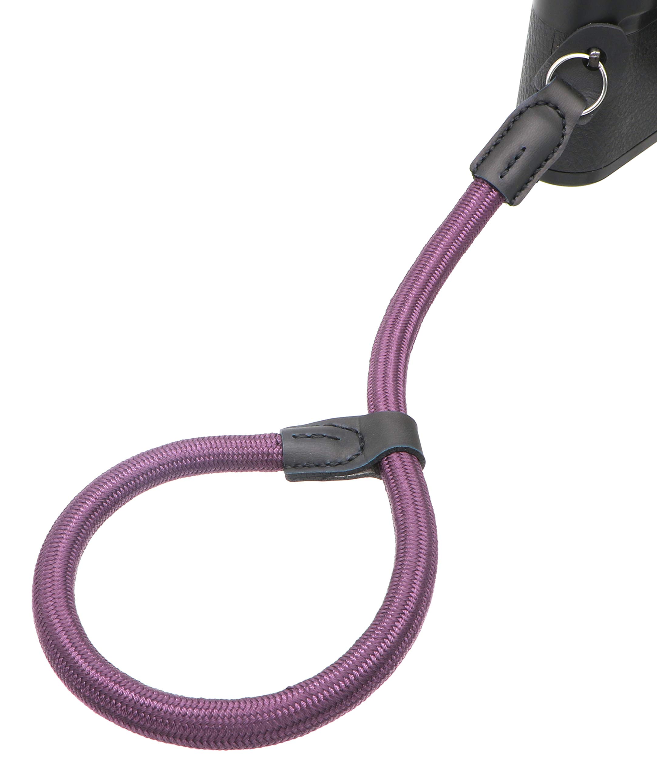 HITHUT Quick Release Camera Hand Strap Wrist Strap for SLR DSLR Digital Mirrorless Cameras Adjustable Purple