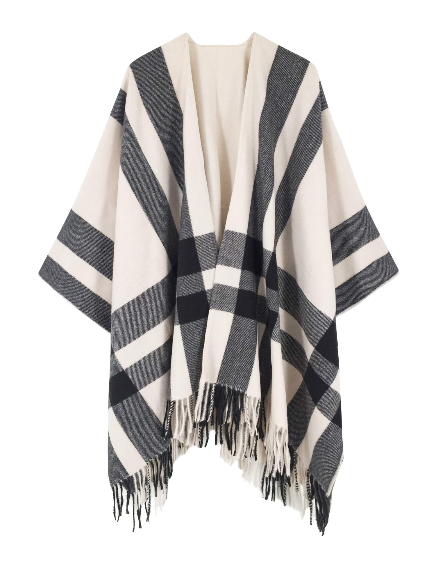 Breezy Lane Shawl Wraps for Women Ponchos Ruana Wraps Cardigan Holiday Gifts for Women