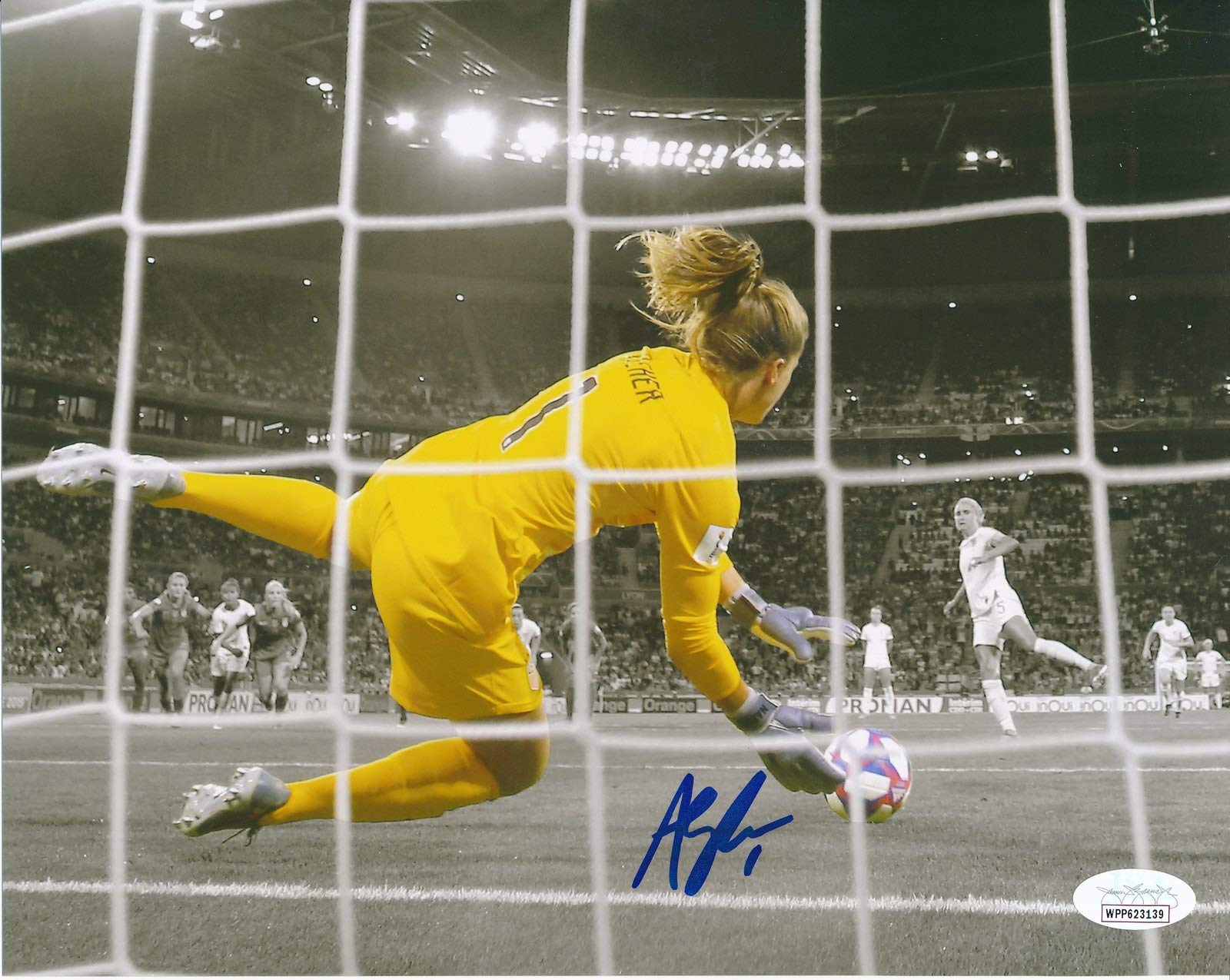 Alyssa Naeher USA Women's Soccer Team Signed 8x10 Photo JSA 145790