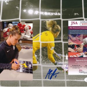 Alyssa Naeher USA Women's Soccer Team Signed 8x10 Photo JSA 145790