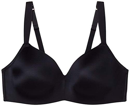 Savage X Fenty, Women's, Curvy Wireless Bra, Black Caviar, 42D