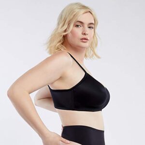 Savage X Fenty, Women's, Curvy Wireless Bra, Black Caviar, 42D