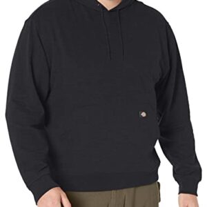 Dickies Men's Pullover Fleece Hoodie, Black, X-Large