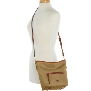 Dooney & Bourke Handbag, Small Hobo Crossbody - Taupe