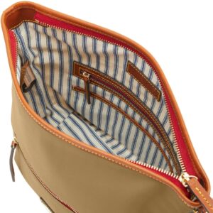 Dooney & Bourke Handbag, Small Hobo Crossbody - Taupe