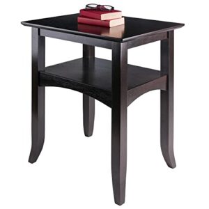 Winsome Camden End Table, Coffee, 17.32x22.44x25.98